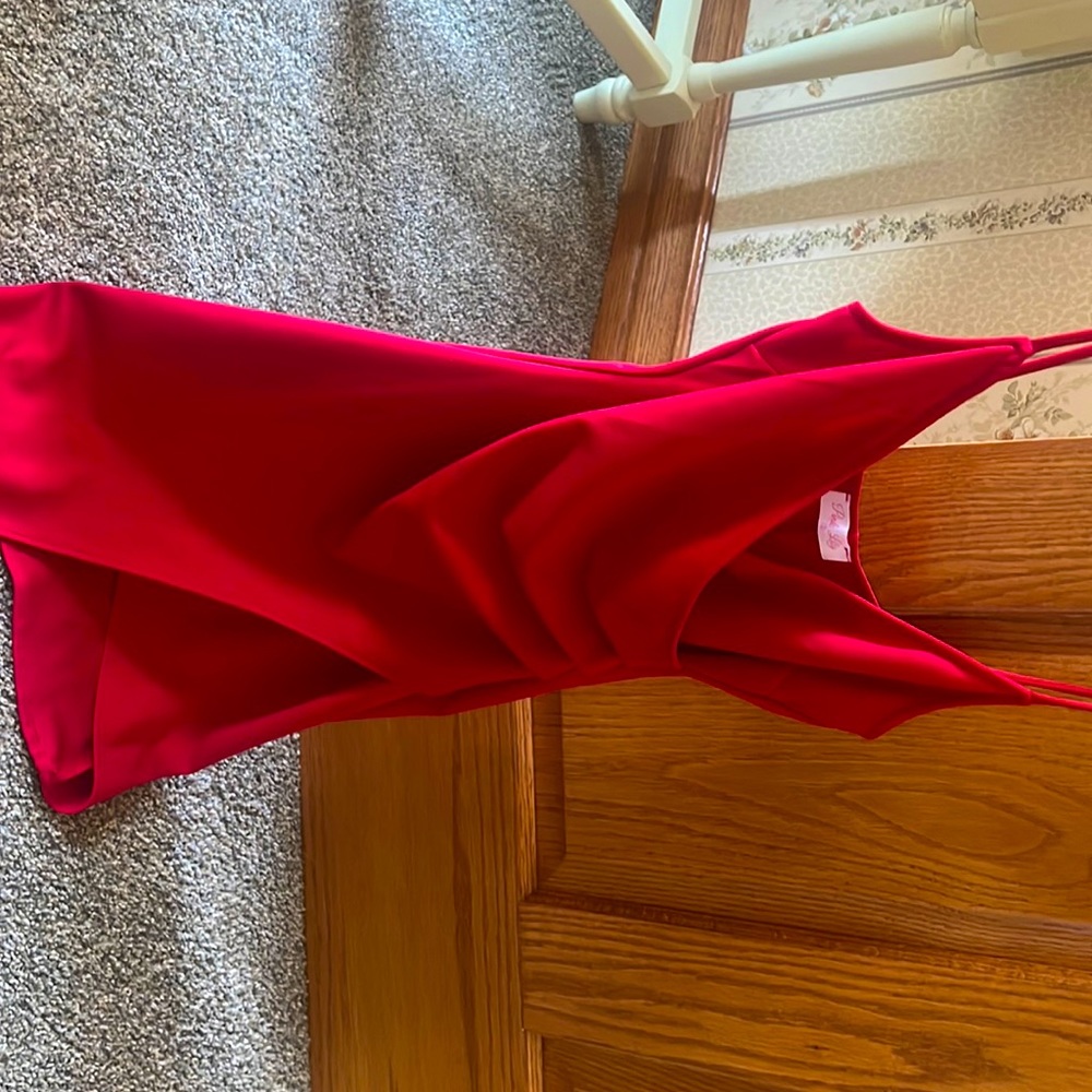 Pink Lily red dress